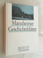 Mannheimer Geschichtsblätter III/1996. Neue Folge - Andere & Zonder Classificatie