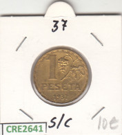 CRE2641 MONEDA ESPAÑA II REPUBLICA 1 PESETA 1937 SIN CIRCULAR  - Sonstige & Ohne Zuordnung