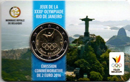 2016 - Belgio 2 Euro Giochi Olimpici Di Rio De Janeiro     ------ - Belgien