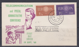 Irlande FDC 1960 146-47 Europa - FDC