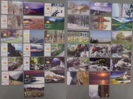 Lor 19 Cartele "Natura", Romania, 2002-2004 - Paysages