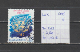 (TJ) Luxembourg 1995 - YT 1322 (gest./obl./used) - Oblitérés