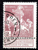 BE   89   Obl   ----   Belle Oblitération  --  Parfait état. - 1910-1911 Caritas