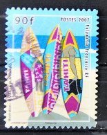 POLYNESIE FRANCAISE - 2007 - N° 799 Planche De Surf - Cachet à Date - Gebruikt