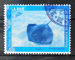 POLYNESIE FRANCAISE - 2008 - La Raie N° 824 - Cachet à Date - Used Stamps