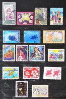 POLYNESIE FRANCAISE 2000/2009- Petit Lot De 16 Timbres Oblitérés Cachet à Date - N° ( Voir Description) - Used Stamps