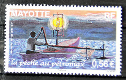 MAYOTTE 2009 - N° 222 Oblitéré - Cachet à Date - La Pêche Au Pétromax - Usati