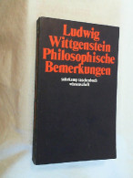 Philosophische Bemerkungen : Aus D. Nachlass. - Filosofia