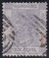 Hong Kong        .   SG    .   10     .   Wmk  Crown  CC    .    O      .   Cancelled - Oblitérés