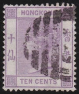 Hong Kong        .   SG    .   30   .   Wmk  Crown  CC    .    O      .   Cancelled - Oblitérés