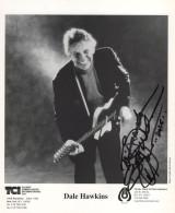 Dale Hawkins Large 10x8 Hand Signed Photo & His Home Envelope - Zangers & Muzikanten