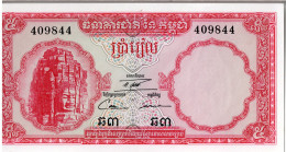 CAMBODGE - 5 Riels 1961-1972 UNC - Cambodge