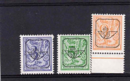 Pre  Nrs 804 P5 /814 Op Epacar Papier Zeer Mooi  Xxx Spotprijs - Typos 1967-85 (Lion Et Banderole)