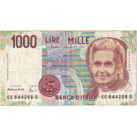 Italie, 1000 Lire, 1990-10-03, SPL - 1000 Lire