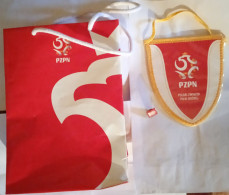 PZN-POLAND SOCCER,FOOTBALL,PIN,BAG,... - Habillement, Souvenirs & Autres