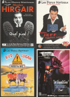 LOT DE 2 CARTES POSTALES ET 16 CARTONS PUBLICITAIRES CONCERNANT DES FESTIVALS ET DES SPECTACLES(cf Scans Pour Détails) - Sammlungen & Sammellose