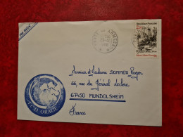 Lettre / Carte 1988 POSTE AUX ARMEES T.C.D. ORAGE TRANSPORT DE CHALANDS DE DEBARQUEMENT PARIS NAVAL - Andere & Zonder Classificatie