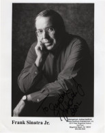 Frank Sinatra Jr Ultimate 3x Hand Signed Photo & His Office Envelope - Zangers & Muzikanten