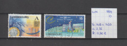 (TJ) Luxembourg 1999 - YT 1419 + 1420 (gest./obl./used) - Gebraucht