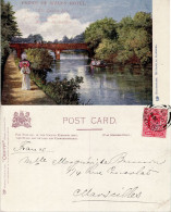 GREAT BRITAIN 1903 POSTCARD SENT FROM SOUTHPORT TO MARSEILLE - Storia Postale