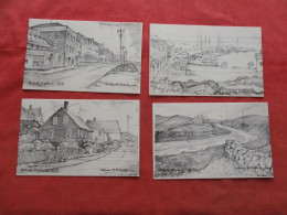 Lot Of 4  Cards. Block Island. - Rhode Island   Ref 6303 - Other & Unclassified