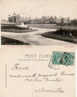GREAT BRITAIN 1903 POSTCARD SENT FROM SOUTHPORT TO MARSEILLE - Storia Postale
