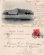 GREAT BRITAIN 1902 POSTCARD SENT FROM LONDON TO PARIS - Storia Postale