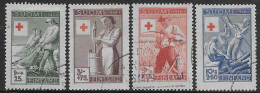 Finlandia Finland Suomi 1946 Red Cross Trades And Industries  Mi N.320-323 Complete Set US - Used Stamps