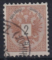 AUSTRIA 1882 - Canceled - ANK 44E Lz 10 1/2 - Used Stamps