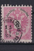 AUSTRIA 1883 - Canceled - ANK 46E Lz 10 1/2 - Used Stamps