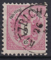 AUSTRIA 1883 - Canceled - ANK 46E Lz 10 1/2 - Used Stamps