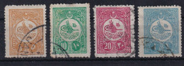 OTTOMAN EMPIRE 1905 - Canceled - Mi 159 I A - 162 I Aa - Used Stamps