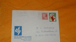 ENVELOPPE DE 1991../ UNION DES TIMBROPHILES DE LUXEMBOURG MONDERCANGE POUR SINT-KRUIS + TIMBRES X2 - Lettres & Documents