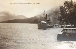 SUISSE / SAINT GINGOLPH / BATEAU SUR LE LAC LEMAN - Léman (Lac)