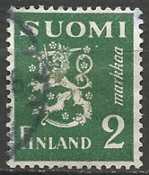 FINLANDE N° 288 OBLITERE - Used Stamps