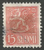 FINLANDE N° 413 OBLITERE - Usati