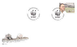 DENMARK - FDC WWF 2009 - PRINCE HENDRIK  /4382 - FDC