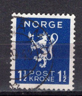 Q7620 - NORWAY NORVEGE Yv N°204 - Oblitérés