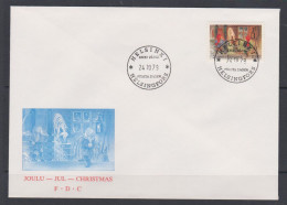 Finlande FDC 1979 824 Noël Lutins Chevaux - FDC