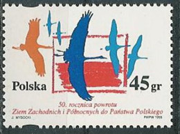 Poland Stamps MNH ZC.3387: Western And Northern Lands - Ongebruikt