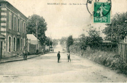 60 - Maignelay : La Rue De La Gare - Maignelay Montigny