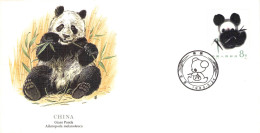 CHINA - FDC WWF 1985 - PANDA   /4418 - 1980-1989