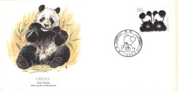 CHINA - FDC WWF 1985 - PANDA   /4419 - 1980-1989