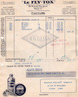 75 Paris Le FLY TOX 22 Rue De Marigan 1931   X184 - Drogisterij & Parfum