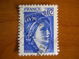 France Obl   Marianne N° 1963 Cachet Rond Noir - 1977-1981 Sabine Van Gandon