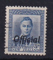 New Zealand: 1938/51   KGVI 'Official' OVPT   SG O140   3d    Used - Service