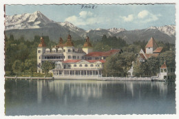 E2703) VELDEN Am WÖRTHERSEE - ältere Farbfoto AK - Alt Mit Mittagskogel U Schloßhotel - Velden