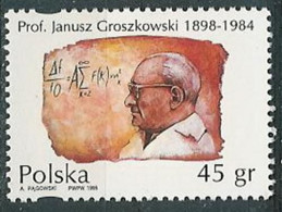 Poland Stamps MNH ZC.3416: Janusz Groszkowski - Ongebruikt