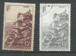 France  N° 793  Rocamadour  Gris     Oblitéré B/TB    Le  Timbre Type Sur Les Scans Pour Comparer Soldé ! ! ! - Usati