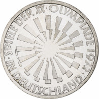 République Fédérale Allemande, 10 Mark, 1972, Hamburg, Argent, SPL, KM:134.1 - Gedenkmünzen